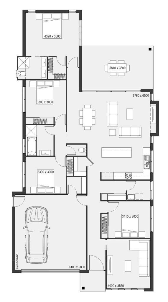 Monterey 225 Floor Plan