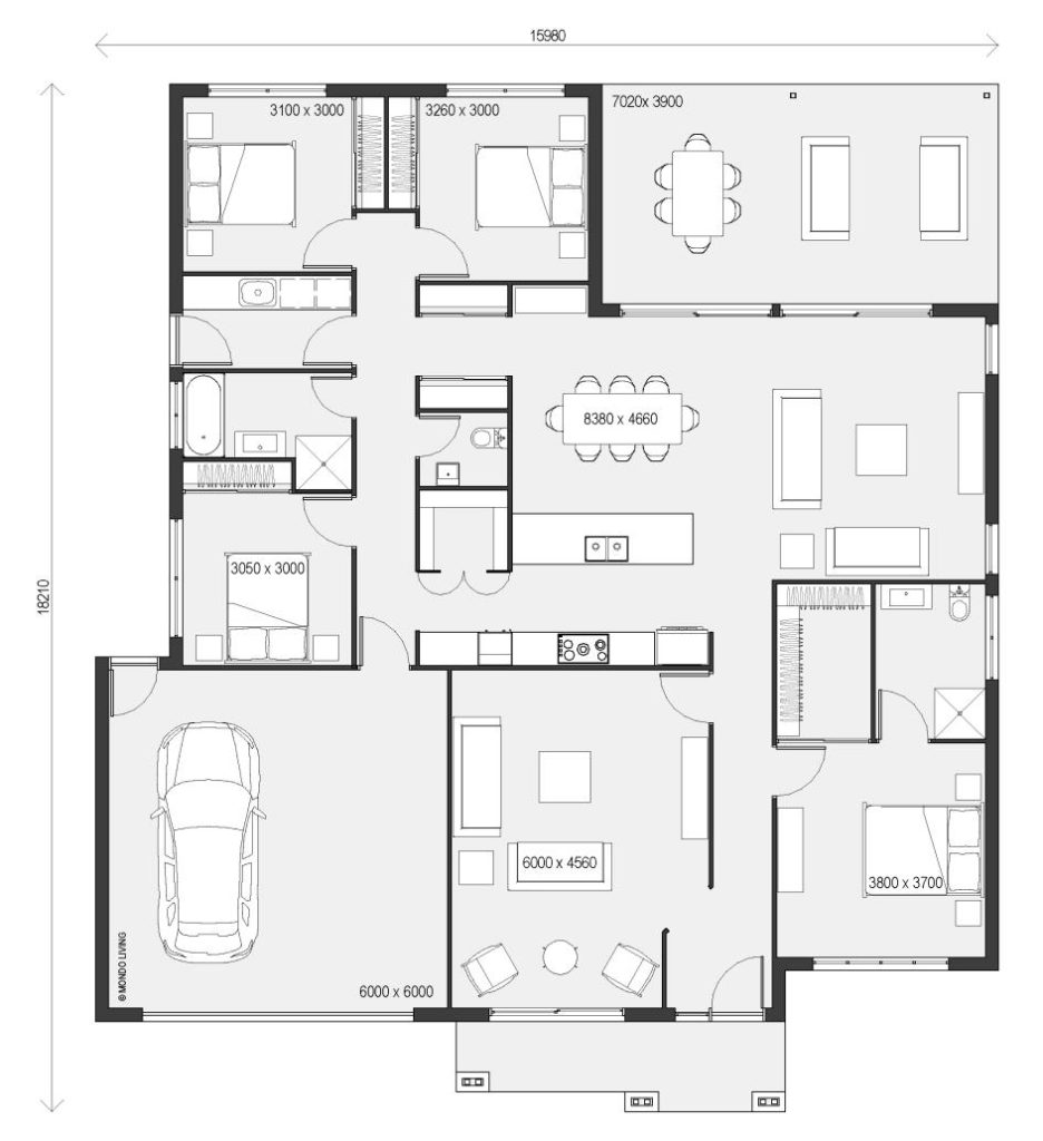 Woodgate 257 Floor Plan